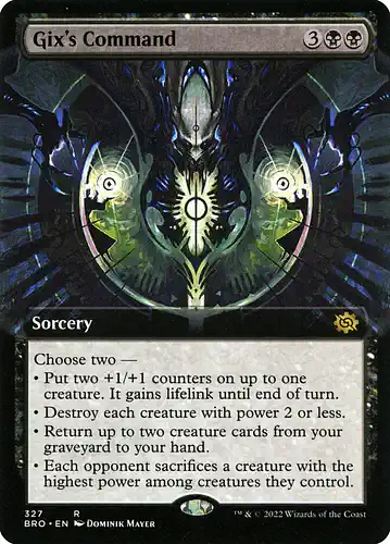 Gix's Command - bro Spoiler
