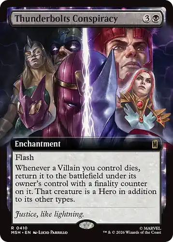 Thunderbolts Conspiracy - msh Spoiler