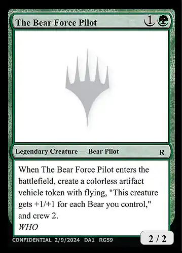 The Bear Force Pilot - unk Spoiler