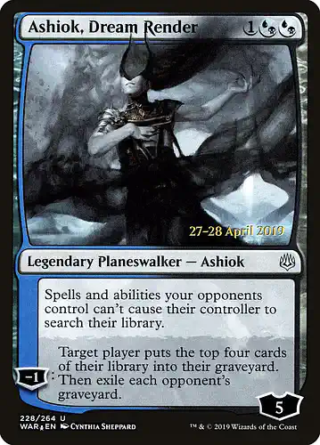 Ashiok, Dream Render - war Spoiler