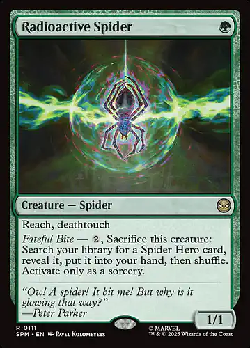 Radioactive Spider - spm Spoiler
