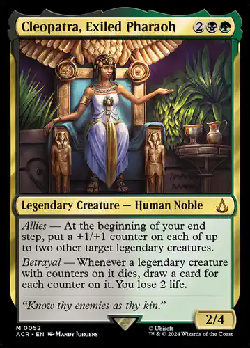 Cleopatra, Exiled Pharaoh - acr Spoiler