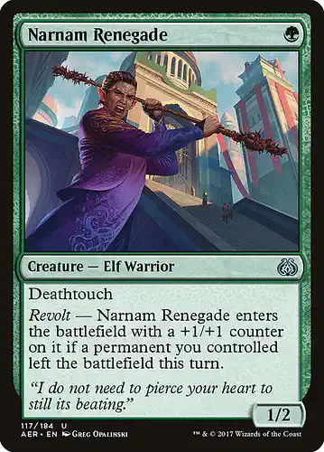 Narnam Renegade - aer Spoiler