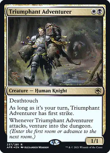Triumphant Adventurer - afr Spoiler