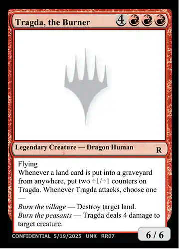 Tragda, the Burner - unk Spoiler