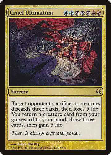 Cruel Ultimatum - ddh Spoiler