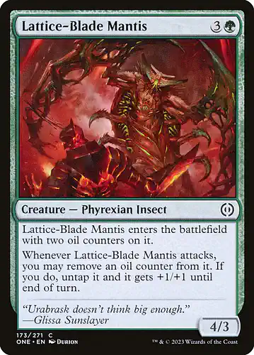 Lattice-Blade Mantis - one Spoiler