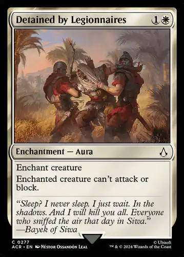 Detained by Legionnaires - acr Spoiler