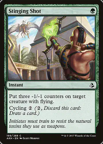 Stinging Shot - akh Spoiler