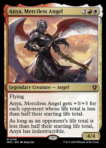Anya, Merciless Angel - mkc Spoiler