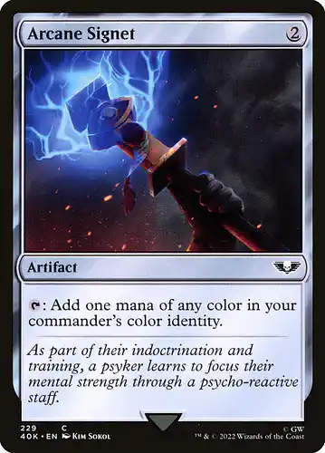 Arcane Signet - 40k Spoiler