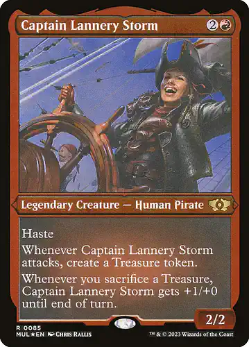 Captain Lannery Storm - mul Spoiler