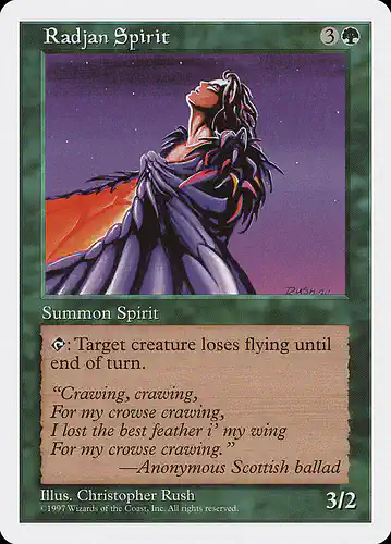 Radjan Spirit - 5ed Spoiler