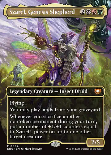 Szarel, Genesis Shepherd - eoc Spoiler