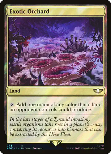 Exotic Orchard - 40k Spoiler