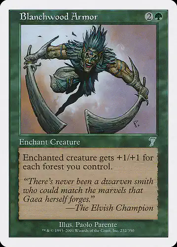 Blanchwood Armor - 7ed Spoiler