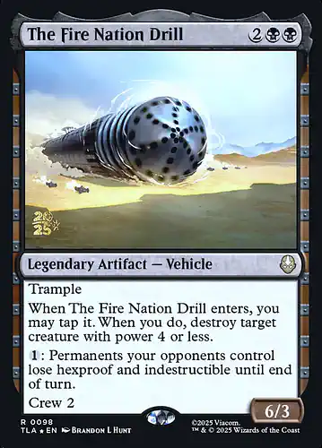 The Fire Nation Drill - tla Spoiler