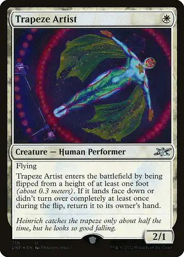 Trapeze Artist - unf Spoiler