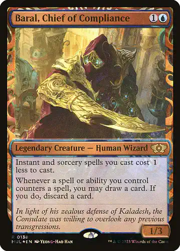 Baral, Chief of Compliance - mul Spoiler