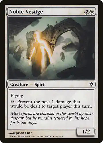 Noble Vestige - zen Spoiler