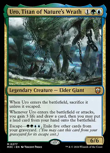 Uro, Titan of Nature's Wrath - m3c Spoiler