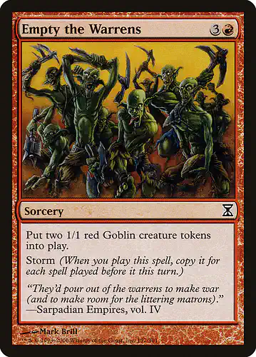 Empty the Warrens - tsp Spoiler