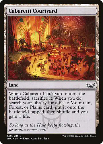 Cabaretti Courtyard - snc Spoiler