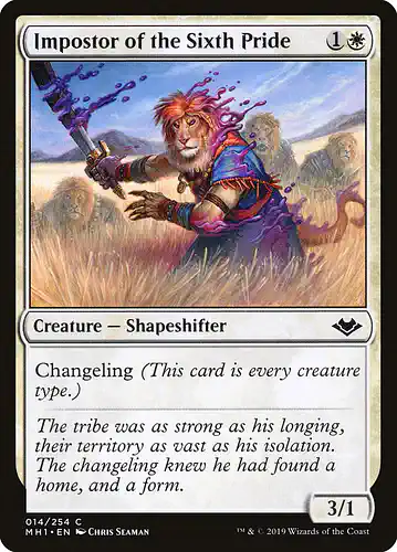 Impostor of the Sixth Pride - mh1 Spoiler