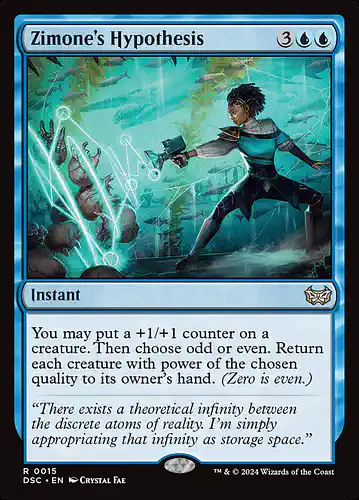 Zimone's Hypothesis - dsc Spoiler