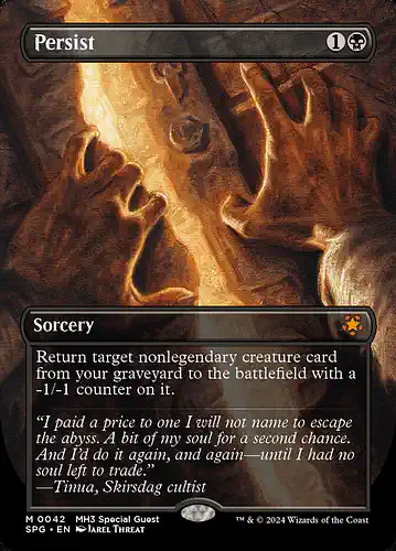 Persist - spg Spoiler
