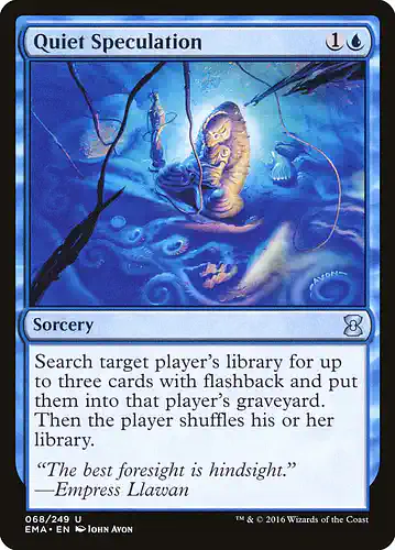Quiet Speculation - ema Spoiler