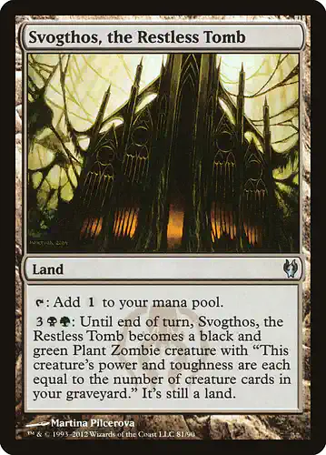 Svogthos, the Restless Tomb - ddj Spoiler