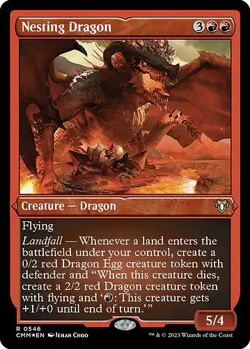 Nesting Dragon - cmm Spoiler