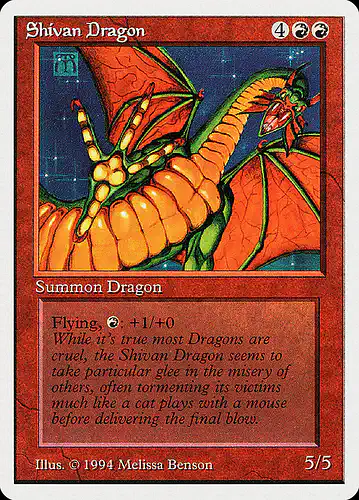 Shivan Dragon - sum Spoiler