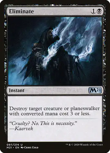 Eliminate - m21 Spoiler