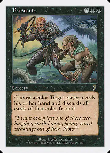 Persecute - 7ed Spoiler