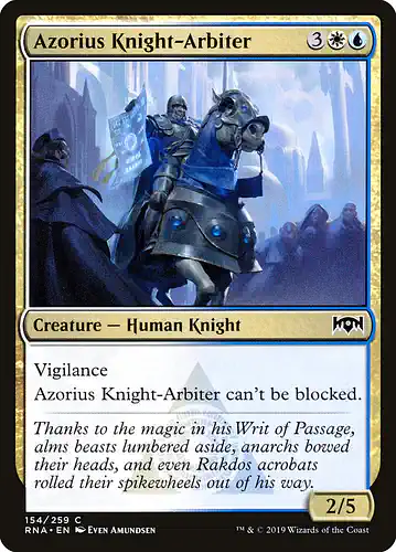 Azorius Knight-Arbiter - rna Spoiler