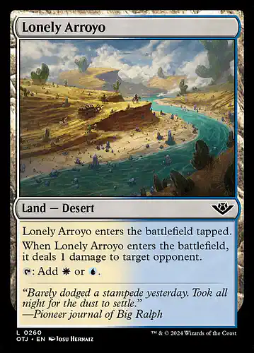 Lonely Arroyo - otj Spoiler