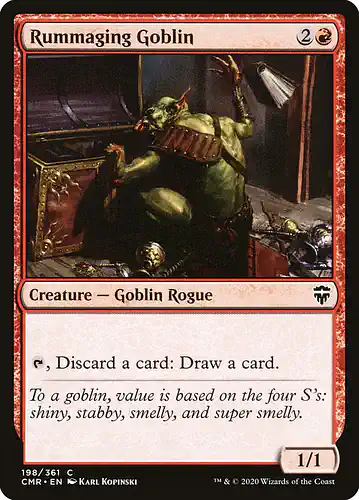 Rummaging Goblin - cmr Spoiler