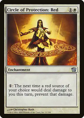 Circle of Protection: Red - 9ed Spoiler