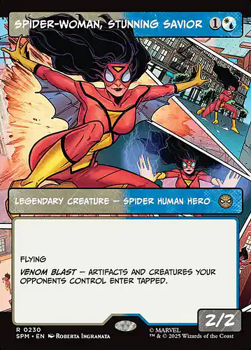 Spider-Woman, Stunning Savior - spm Spoiler