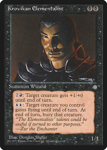 Krovikan Elementalist - ice Spoiler