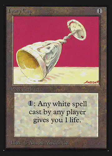 Ivory Cup - cei Spoiler