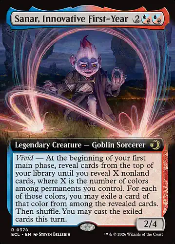 Sanar, Innovative First-Year - ecl Spoiler