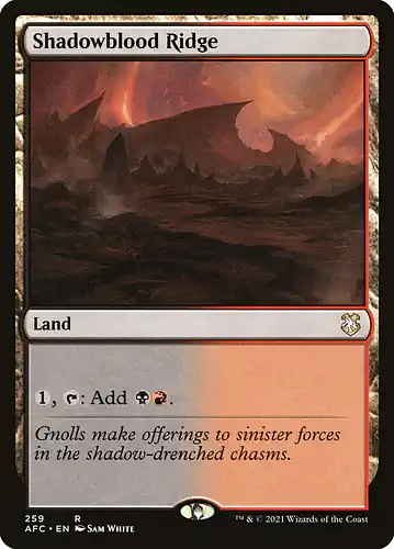 Shadowblood Ridge - afc Spoiler