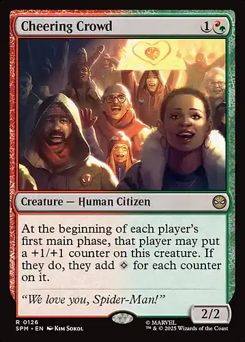 Cheering Crowd - spm Spoiler