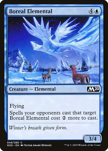 Boreal Elemental - m20 Spoiler