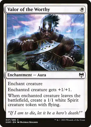 Valor of the Worthy - khm Spoiler