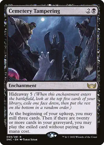 Cemetery Tampering - snc Spoiler