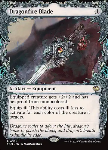 Dragonfire Blade - tdm Spoiler